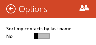 Windows 8 - How to Sort & Manage Contacts in the People App