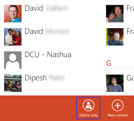 Windows 8 - How to Sort & Manage Contacts in the People App
