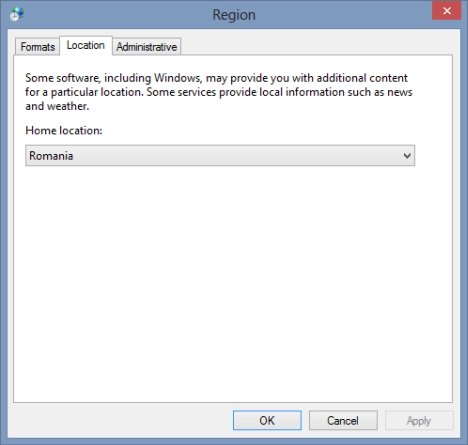 How to Change the Region for the Windows 8 Store & Windows 8 Apps