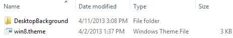 Comparison between Windows 7 and Windows 8 themes