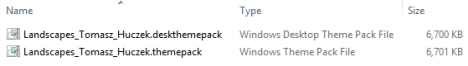 Comparison between Windows 7 and Windows 8 themes
