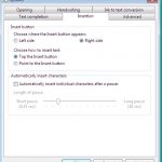 Table Input Panel