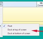 Table Input Panel