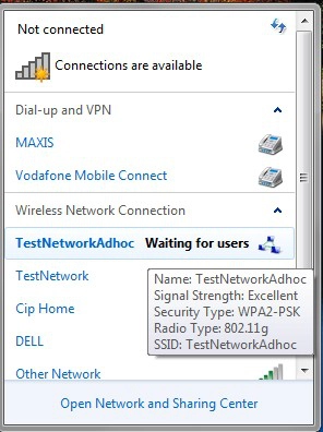 Wireless Ad Hoc Network