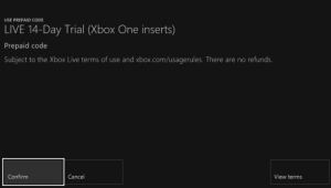 xbox one, activate, gold trial, game, subscription, QR code