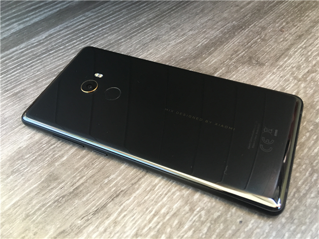 Another look at the Xiaomi Mi Mix 2 from its backside