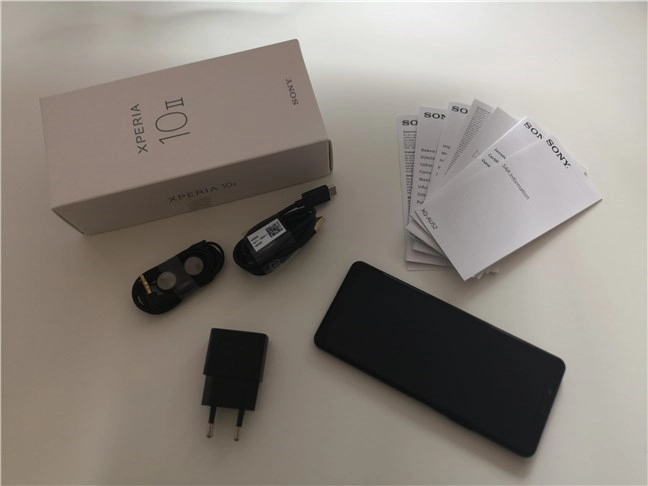 Sony Xperia 10 II: What's inside the box