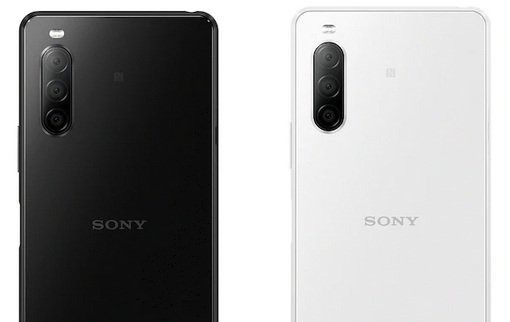 Sony Xperia 10 II: Black and white color variations