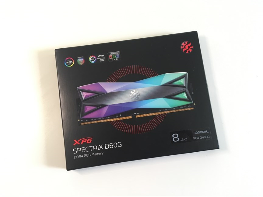 The package of the SPECTRIX D60G memory modules