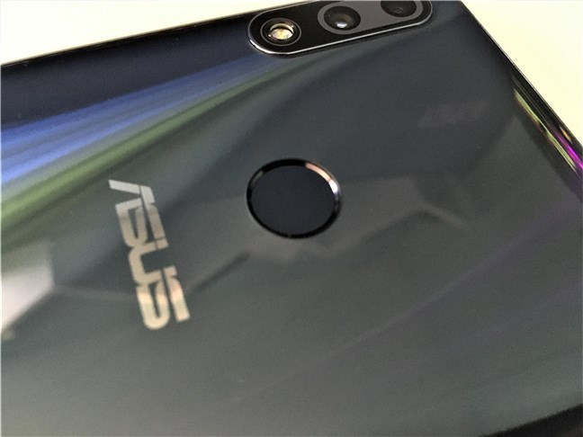 The back dual-camera system and the fingerprint reader