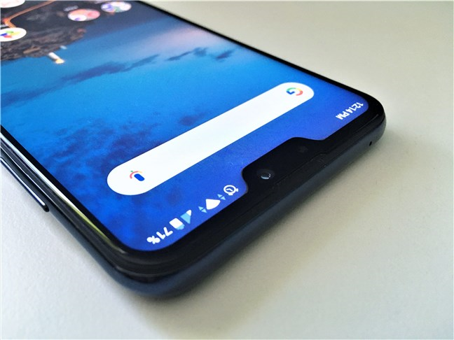 The notch found on the ASUS ZenFone Max Pro (M2)