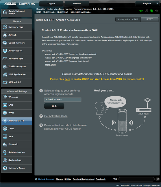 Alexa &amp; IFTT integration