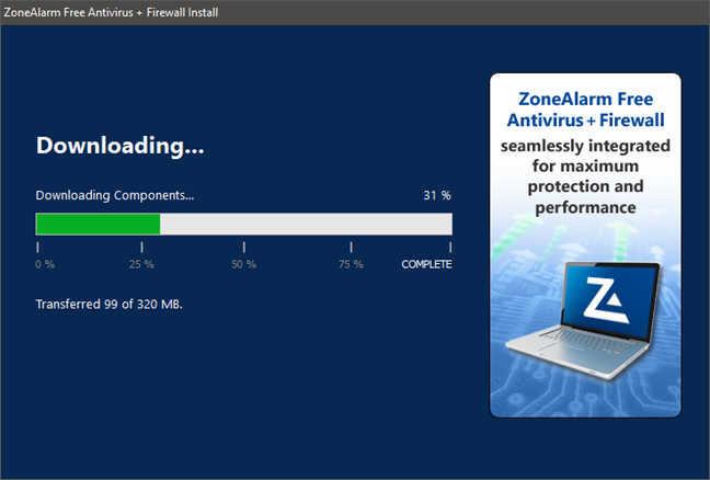 ZoneAlarm Free Antivirus + Firewall