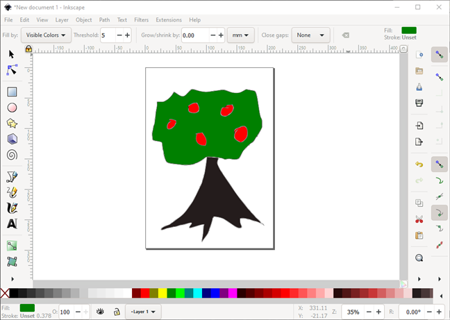 Paint-like program: Inkscape