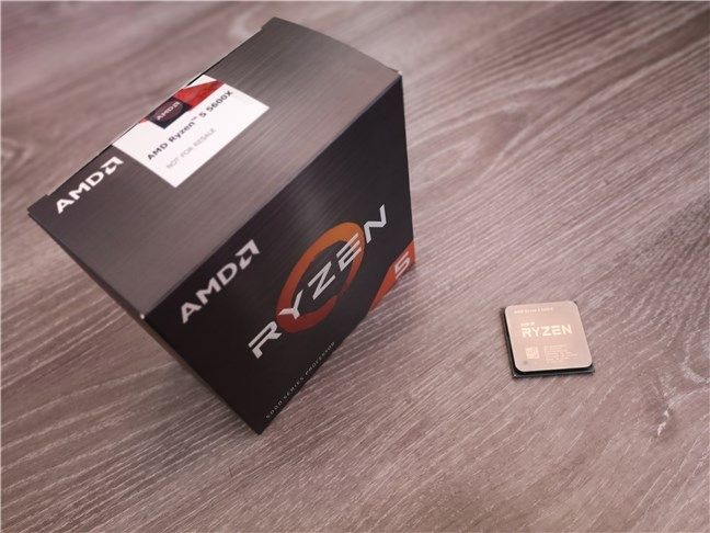 Unboxing the AMD Ryzen 5 5600X processor
