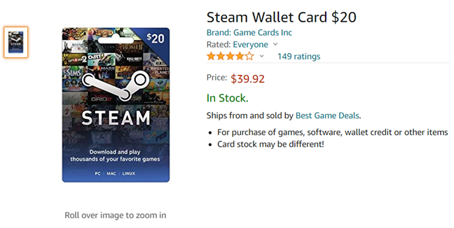 Steam Digital Gift Cards: What are they and how do they work?