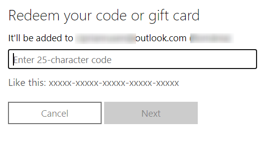 $40 Xbox Gift Card [Digital Code]