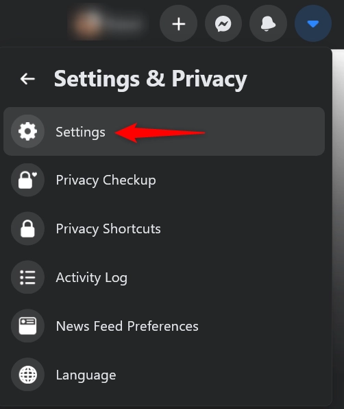 Access Settings to see all the devices connected to your Facebook
