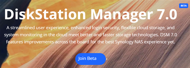 Join the DiskStation Manager 7 Beta