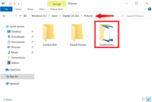 Forlænge uendelig krabbe Where are screenshots saved? Change their location in Windows 10