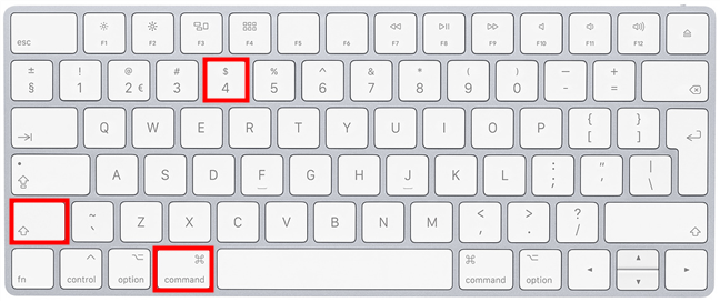 Use this screenshot shortcut on Mac to capture part of the display