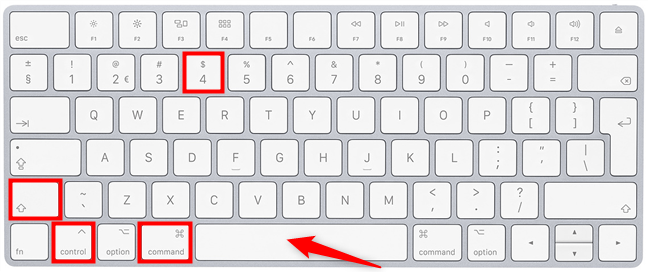 Use this shortcut and the result is copied to the Clipboard when you screenshot in Mac