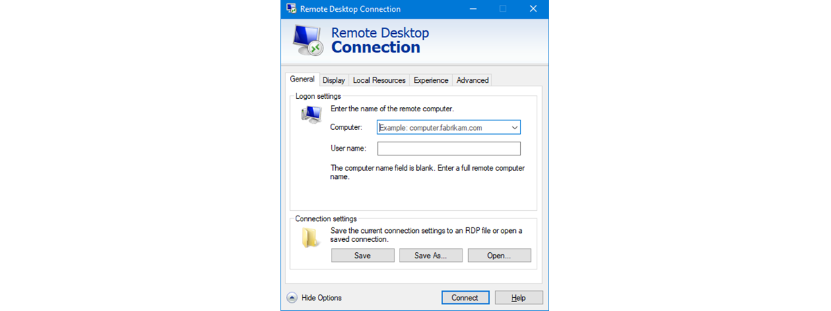 How to use Remote Desktop Connection (RDC) to connect to a Windows PC