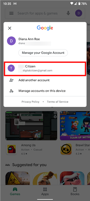 Tap I agree to accept the terms