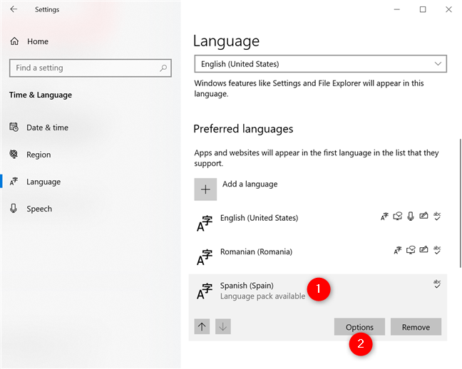 Access Options to change your computer keyboard layout