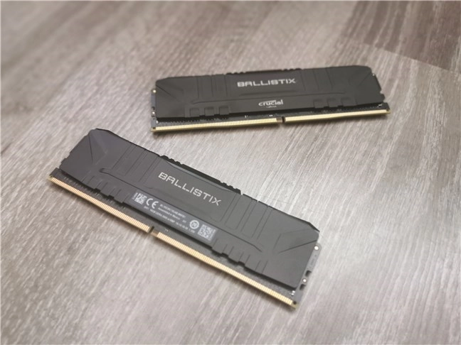 The Crucial Ballistix Gaming Memory DDR4-3600 32GB RAM modules