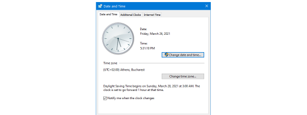 How to change time on Windows 10 (and related settings)