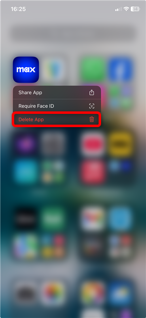 How to delete iPhone apps using their App Library icon