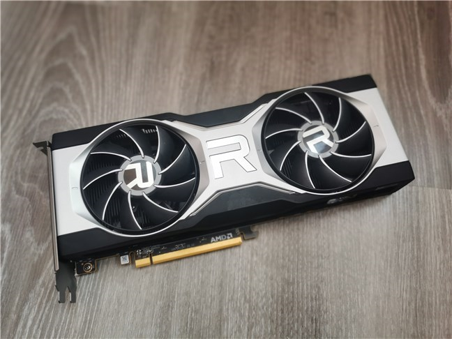 The cooler of the AMD Radeon RX 6700 XT