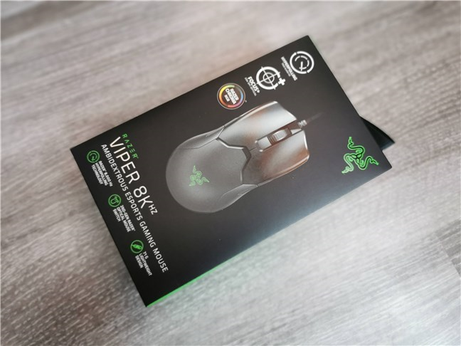 Ambidextrous Esports Gaming Mouse - Razer Viper 8KHz