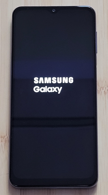 The front side of the Samsung Galaxy A32 5G