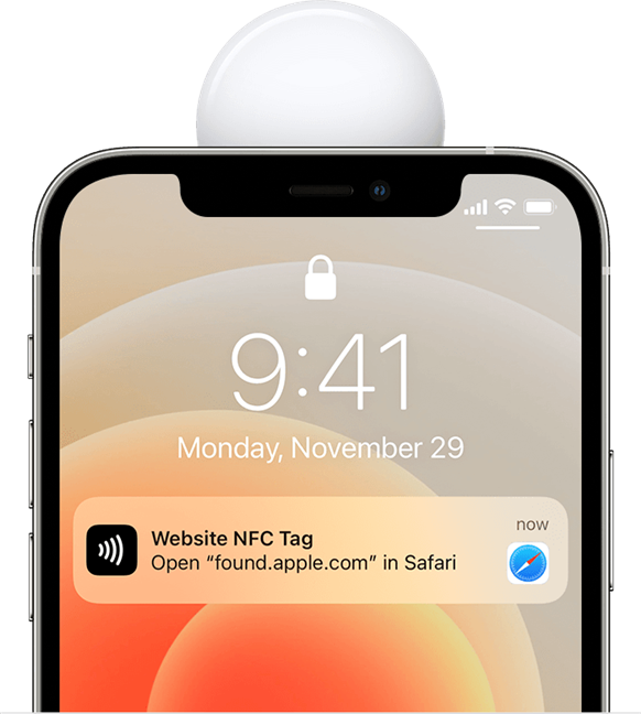 How to use NFC on iPhones: An NFC notification