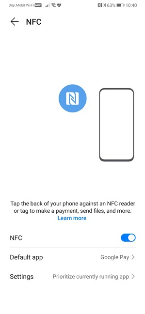 NFC on iPhone is implemented differently compared to Android