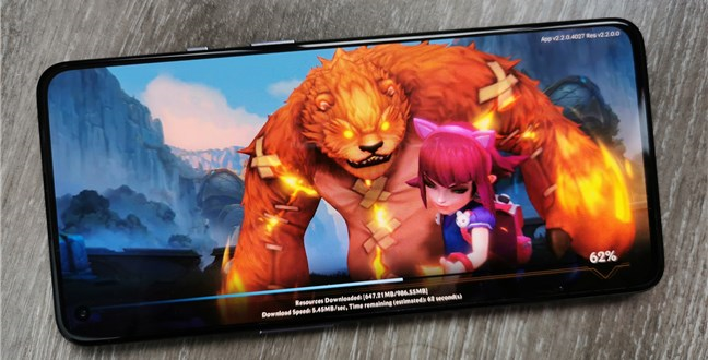 Gaming on the OnePlus 9