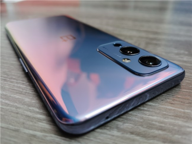 The triple-camera system on the OnePlus 9