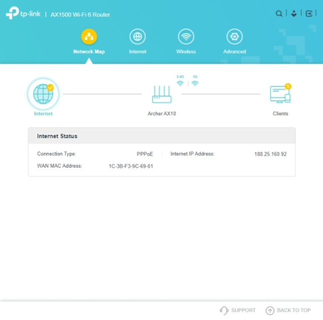 The firmware on your TP-Link router