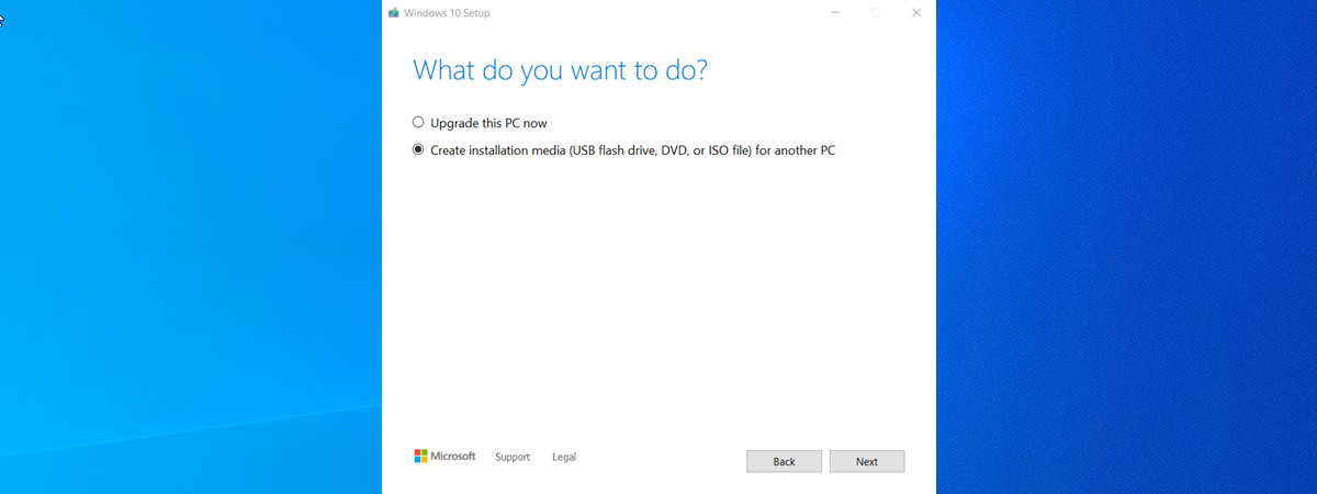 Windows 10 Media Creation Tool: Create Windows 10 installation media