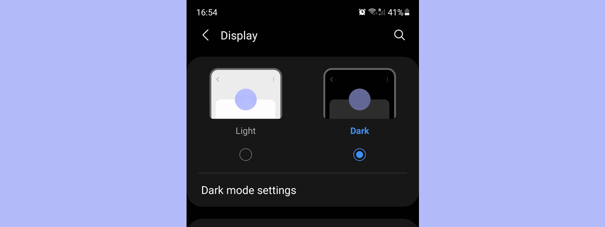 How to turn on Dark mode on Android in 3 different ways
