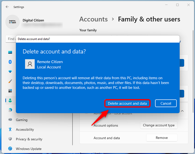 How to Add & Remove an Account 