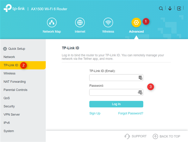 Add your TP-Link ID