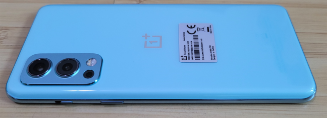 The back of the OnePlus Nord2 5G