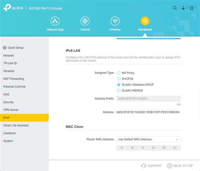How to enable IPv6 on your TPLink WiFi 6 router Digital Citizen