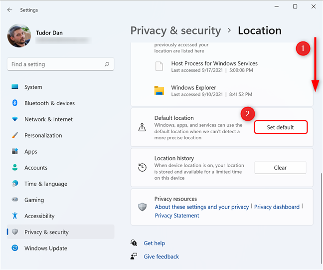 window location detect change