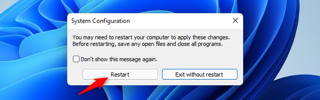 Windows 11 wants to restart your PC