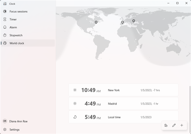 Find out the time in other parts of the world