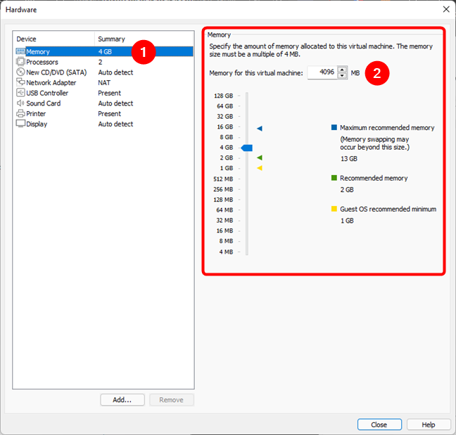 Allocate at least 4GB of RAM for the virtual machine